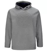 Sweat à capuche Mélange de gris clair 3XL à 8XL