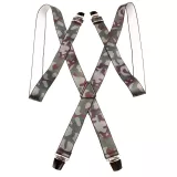 Bretelle XL à pince motif camouflage