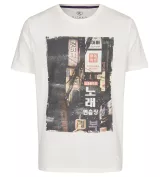 T-shirt manche courte blanc-cassé 3XL à 8XL