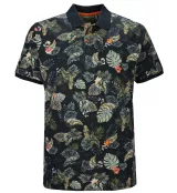 Polo manche courte gris anthracite de 3XL à 8XL