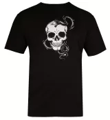 T-shirt manche courte noir de 3XL à 7XL - Skull snake