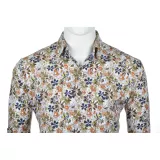 Chemise Eden Valley fleurs blanche