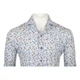 Chemise blanche manche longue imprimée canards de 2XL à 6XL