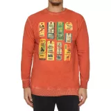 Sweatshirt de couleur rouille de 3XL à 8XL