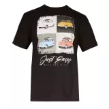 T-shirt manche courte noir de 3XL à 8XL - Car 500