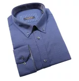 Chemise manches longues bleue de 3XL à 8XL