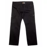 Pantalon Cargo taille élastiquée noir