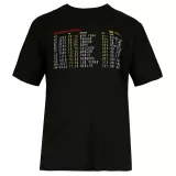 T-shirt manche courte noir de 3XL à 8XL