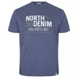 T-shirt North Denim Mélange de bleu Denim urbain