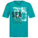 T-shirt manche courte vert menthe 3XL à 7XL