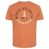 North56°4 T-shirt manche courte orange 2XL à 10XL