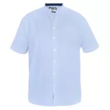Chemise bleu clair oxford manche courte de 2XL à 8XL