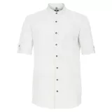 Chemise mao lin cotton manche courte blanche de 2XL à 6XL