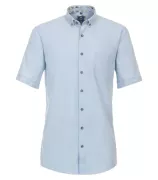 Chemise manche courte bleu clair de 2XL à 6XL