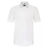 Chemise Popeline manche courte blanche de 2XL à 6XL