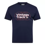 North 56DENIM T-shirt manche courte bleu marine 3XL à 8XL - Vintage Track 56
