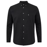 Chemise noire manche longue hyper stretch