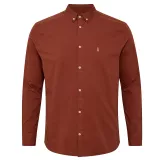 Chemise rouille manche longue hyper stretch