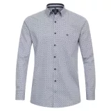 Chemise manche longue Motif Marine et bleu de 2XL à 6XL
