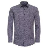 Chemise manche longue Motif aubergine de 2XL à 6XL
