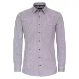 Chemise manche longue petit motif lila de 2XL à 6XL