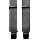 Bretelle mélange de noir à pinces