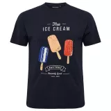 T-shirt manche courte bleu nuit 3XL à 10XL