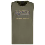 Débardeur Grande taille vert olive du 3XL au 14XL