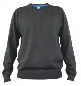 Pull col en v gris Charcoal 2XL