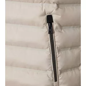 Doudoune sans manches matelassée Beige clair-6XL