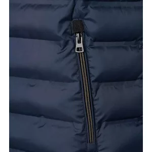 Doudoune sans manches matelassée bleu marine-4XL