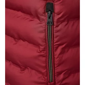 Doudoune sans manches matelassée bordeaux-4XL