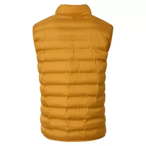 Doudoune sans manches matelassée Jaune-4XL