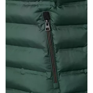 Doudoune sans manches matelassée vert foncé-4XL