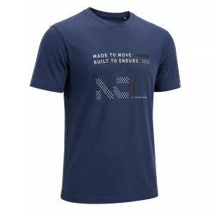 T-shirt Camitello imprimé bleu marine-7XL