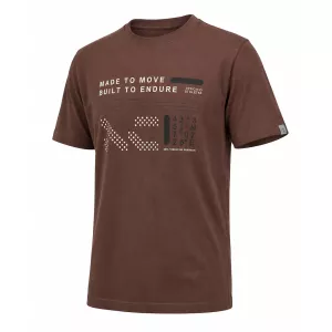 T-shirt Camitello imprimé bordeaux-7XL