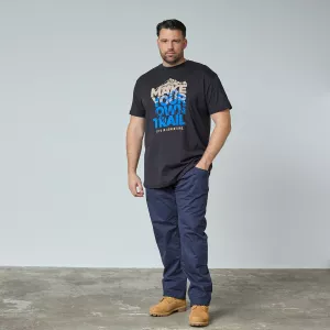 T-shirt Make Your Own Trail noir-7XL