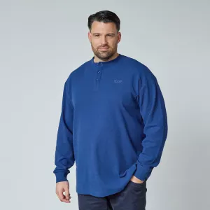 T-shirt manches longues North Latitude bleu-8XL