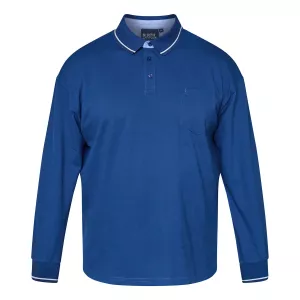 Polo Superflex North Latitude bleu 