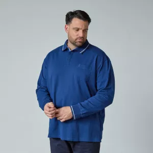 Polo Superflex North Latitude bleu -4XL