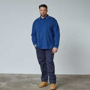 Polo Superflex North Latitude bleu -7XL