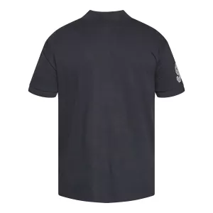 Polo piqué North Latitude brodé noir (TALL)-2XLT