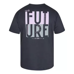 T-shirt imprimé dos Future noir-5XL