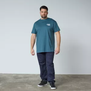 T-shirt North Latitude Superior bleu pétrole-5XL