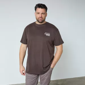 T-shirt North Latitude Superior brun foncé-3XL