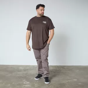 T-shirt North Latitude Superior brun foncé-7XL
