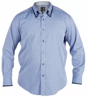 Chemise Fashion FLYING bleu clair de XL à 4XL