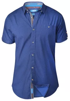Chemise Motif Bleu de 3XL à 8XL-8XL