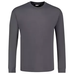 T-shirt Adamo manches longues Comfort Fit gris anthracite