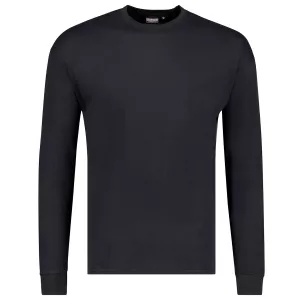 T-shirt Adamo manches longues Comfort Fit noir-5XL
